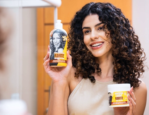 Linha Karité: 5 benefícios para seus cachos nutridos!